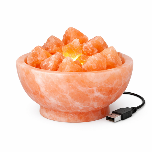 Himalayan Pink Salt USB Fire Bowl