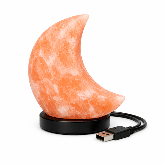 Himalayan Pink Salt Designer USB Lamps
